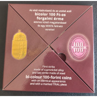 601. 2019. évi 100 Ft-os szett! benne egy MINTA darabbal!