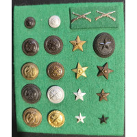 986. Egyenruha "tartozékok"