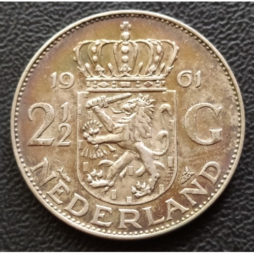 209. 1961  2 1/2 Gulden