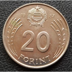 7060. 20 Forint 1987