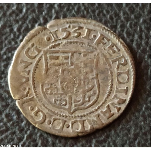 819. I.Ferdinánd 1531 KB dénár