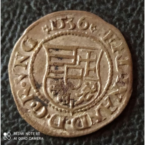 826. I.Ferdinánd 1536 KB dénár