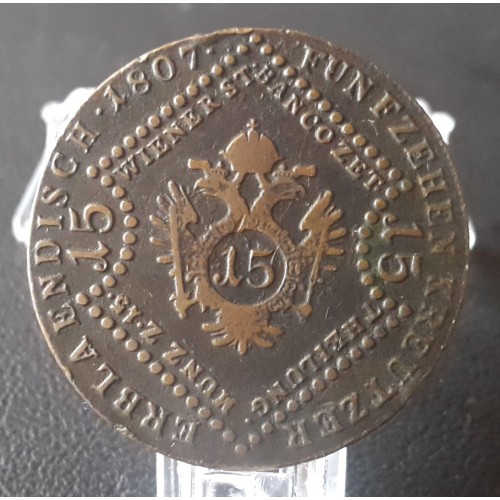 091. Ferenc 1792-1835  15 krajcár