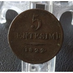 579. I.Ferenc  5 Centesimi