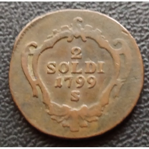 1035. Ferenc  1799 S  2 Soldi