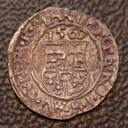 519. Miksa 1569 dénár