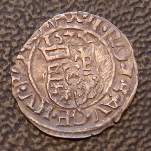 526. Miksa 1575 KB dénár