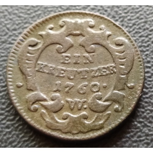 1001. Mária Terézia 1860 W 1 Kr.