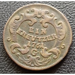 1003. Mária Terézia 1761 G  1 Kr.