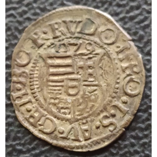 1080. Rudolf 1579 KB dénár