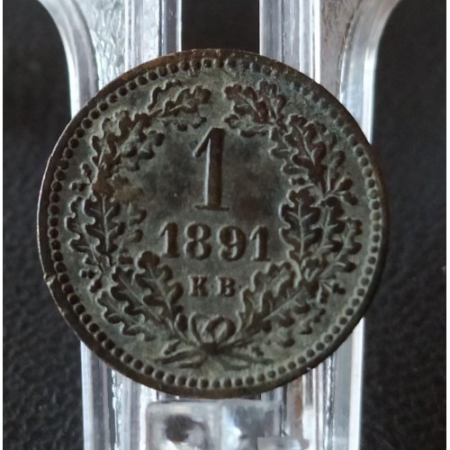 911. FJ.1891 1 Kr.