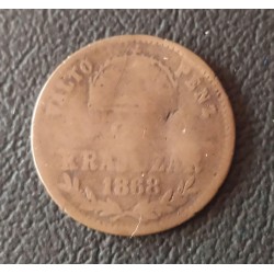 402. FJ. 1868 KB.  VP: 20 Kr.  RR