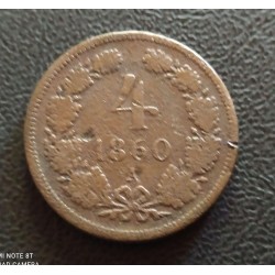 470. FJ. 1860 A  4 Krajcár