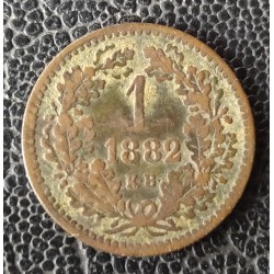 864. FJ. 1882 KB 1 krajcár