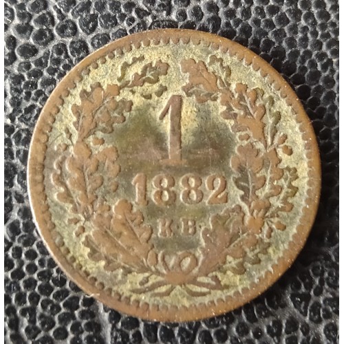 864. FJ. 1882 KB 1 krajcár