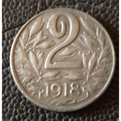 1287. FJ. 2 heller 1918