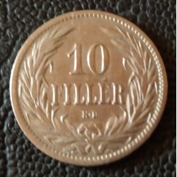1291. FJ.10 fillér 1895
