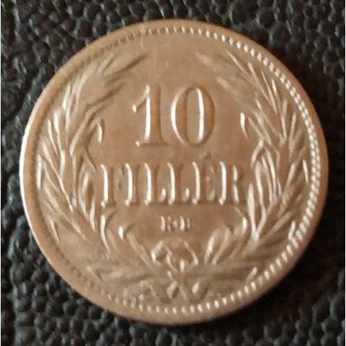 1291. FJ.10 fillér 1895