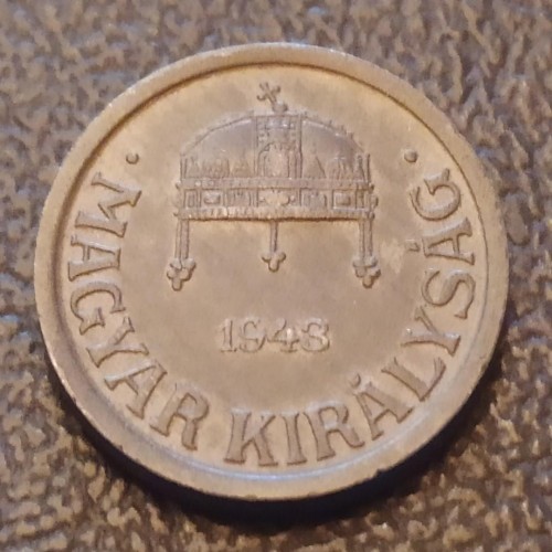 460. 2 fillér 1943 Zn