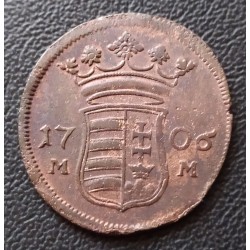 982. Rákóczi X poltúra 1706 MM