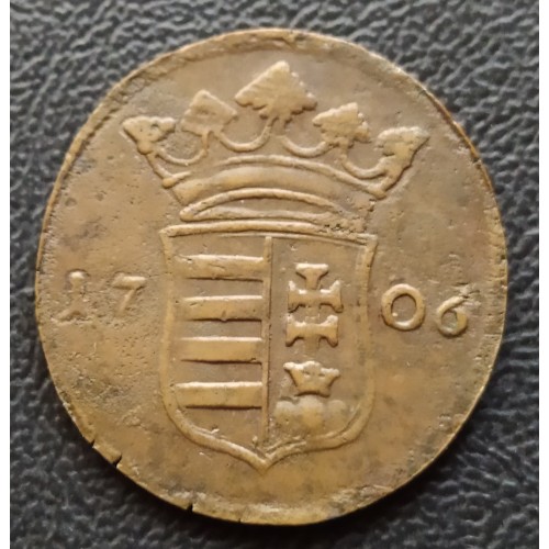 959. Rákóczi 1706 Tíz poltúra