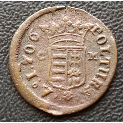 610. Rákóczi 1706 CM Poltura