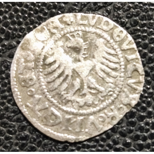 458. II.Lajos  fél garas