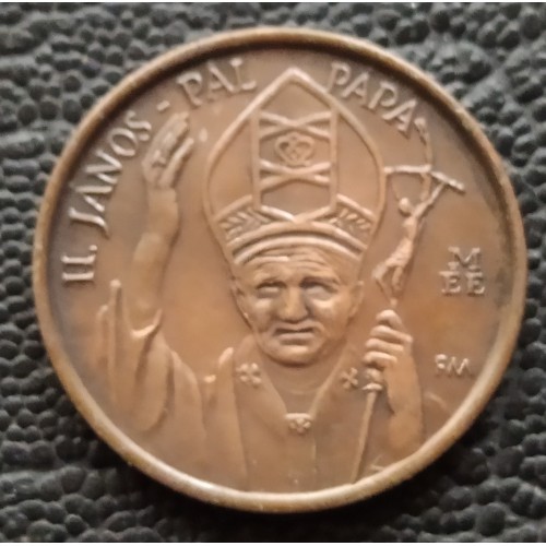 7059. II.János Pál pápa  MÉE zseton