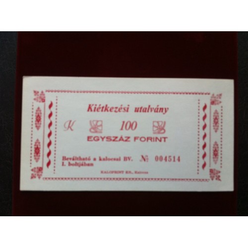 358. Börtönpénz-Kalocsa