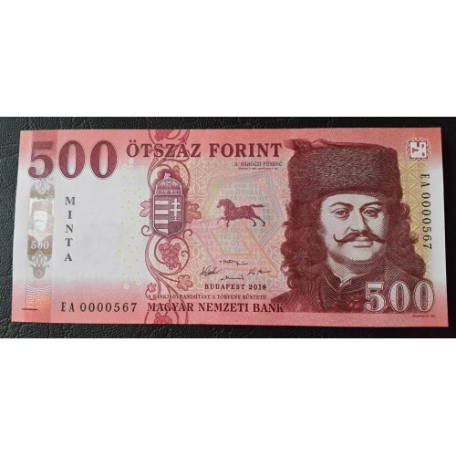 534. 500 Ft 2018 MINTA bankjegy