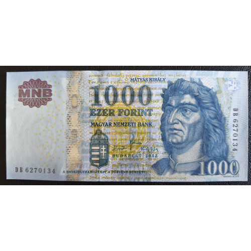 901. 1000 Forint  2012 DB
