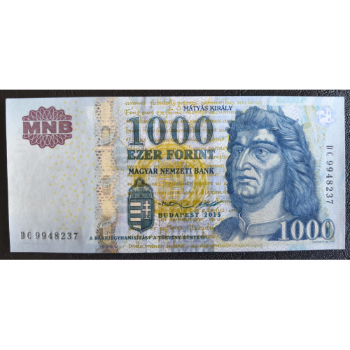 903. 1000 Forint. 2015. DC...