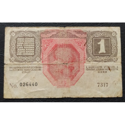 1127. 1 Korona   7000 feletti sorszám.