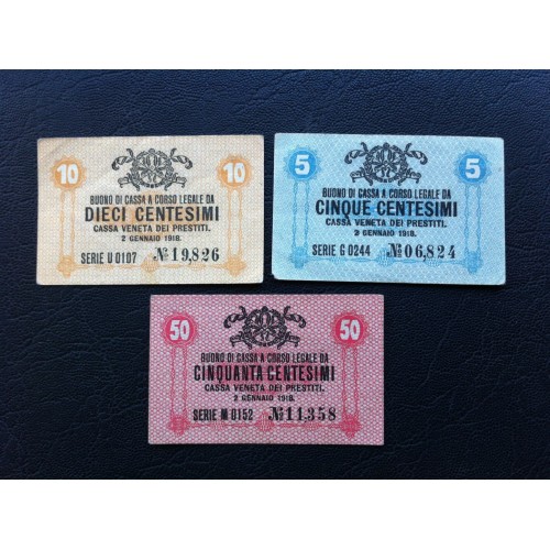 702. Olasz katonai megszállás (6 db)