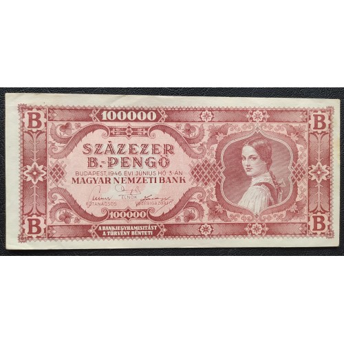 1149. SZÁZEZER  B pengő