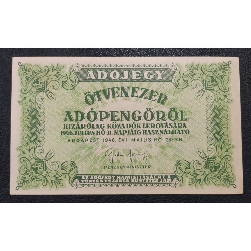 883. Ötvenezer Adópengő