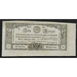 1053.  10 Krajcár 1860